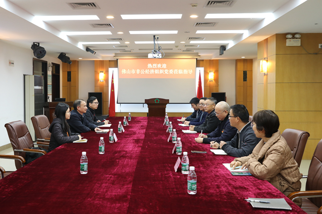 強黨建，促發(fā)展——佛山市非公經(jīng)濟組織黨委蒞臨我司指導(dǎo)